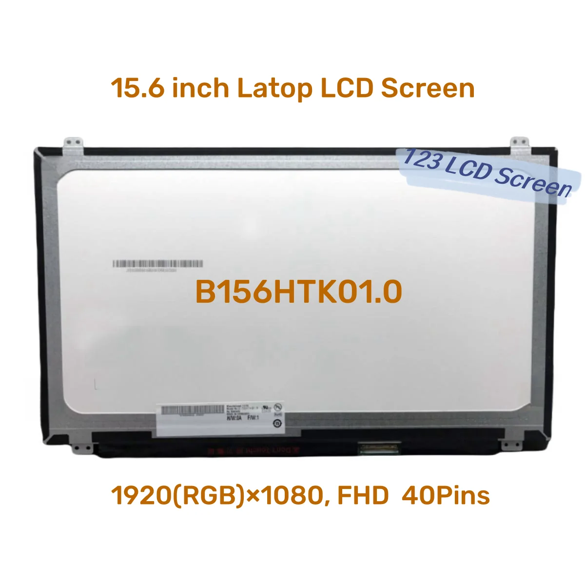 ƮϿ Ʈ 15.6 ġ ġ LCD ũ, B156HTK01.0, DELL 0FNDC6 FBDC6 1920X1080 FHD ÷, 40  ü